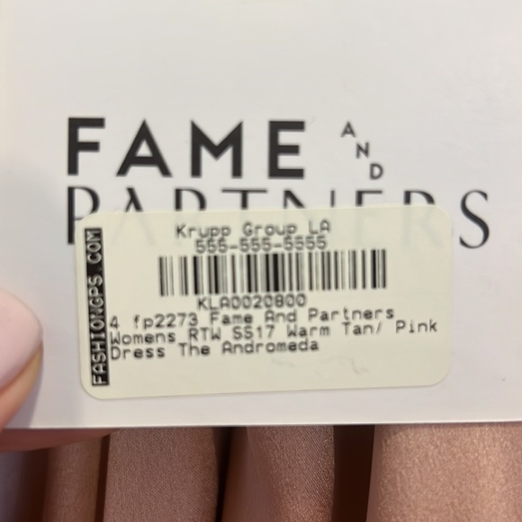 Fame & Partners | The Andromeda RTW Dress - Picture 4 of 4